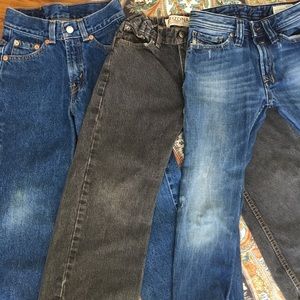 Diesel, Levi’s and Arizona size 6 lot jeans :)